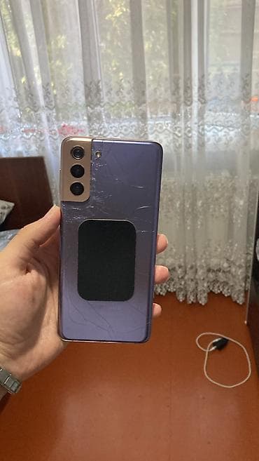 diz usdu komputer: Samsung Galaxy S21 Plus, 128 GB, rəng - Çəhrayı, Barmaq izi, Face ID — 1
