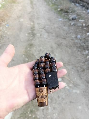 tap.az saatli: Məhsul: Kolleksiya üçün dekorativ təsbeh - Material: Parlaq — 3