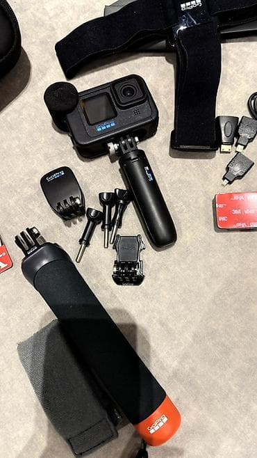 stranger things mike: GoPro HERO aksiyon kamera dəsti Şəkildə gördüyüvüz hərbir aksessuar — 5