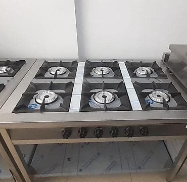 газ плита: Газовая печь, Для еды, Новый — 1