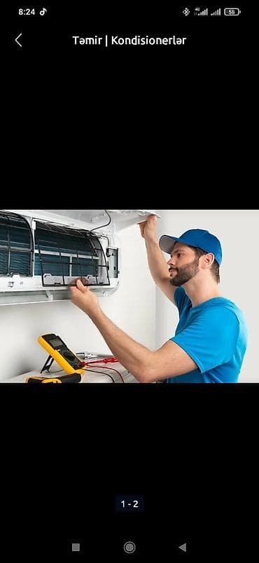 Kondisanerlerin quraşdırılmasï temiri 24 illik tecrübe 24 saat uğur