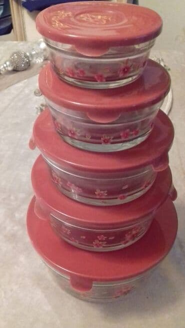 qab setkasi: Saxlama qabi - hec isledilmeyibdir - 5 ededdir — 1