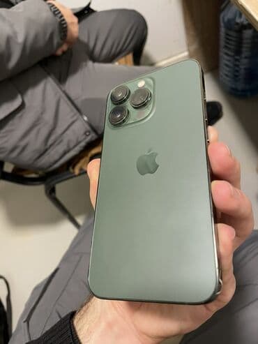 IPhone 13 Pro, 128 GB, Yaşıl, Simsiz şarj, Face ID, Sənədlərlə