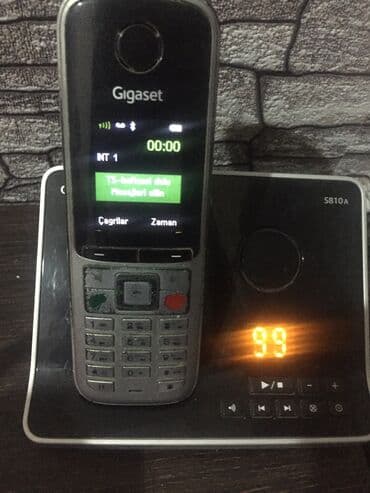 telefon qablari 2020: Stasionar telefon Gigaset, Simsiz, İşlənmiş, Ünvandan götürmə — 1