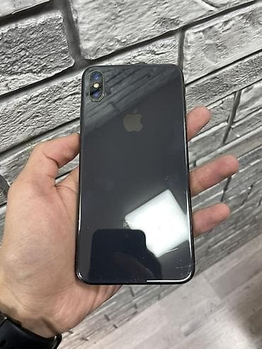 iphone 12 telefon: IPhone X, Space Gray, Face ID — 1