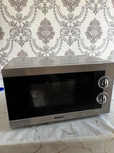 işlenmiş mikrovalnovka: Mikrodalğalı soba Beko, Ayrıca dayanan, Mikrodalğalar ilə, rəng - Boz, Yeni — 1