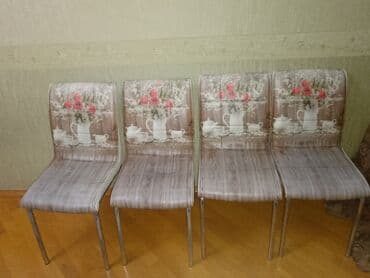 Quruducular: Mətbəx üçün, İşlənmiş, 4 stul — 2