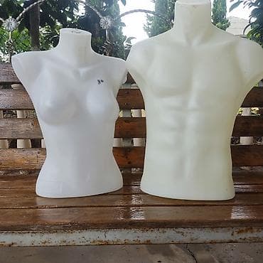 Maneken torsları – qadın və kişi modeli - Material: yüngül və