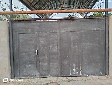 qapi darvaza: Darvaza satılır qalın dəmirdən eni 3.90 hün.2.33 qiymət 400azn ünvan — 1