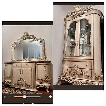 divan 2 əl: SdKlassik qorka ve komod 1100 azn. Baha alinib, sergi malidir. Unvan — 1