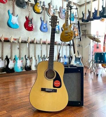 gitara çexolu: Fender sevənlərdən aktivlik gözləyirik! Model: CD-60 Dread V3 DS/nat — 1