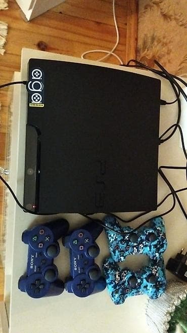 PS4 (Sony PlayStation 4): PlayStation 3 (PS3) Slim oyun konsolu seti Xüsusiyyətlər: - PS3 Slim — 1