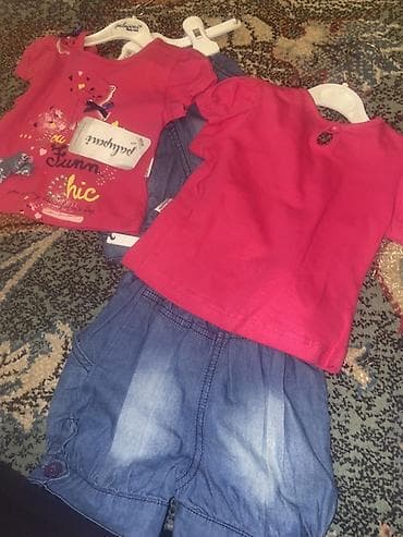 desd paltarlar: Uşaq dəsti, Uniseks, 6 - 9 ay — 8