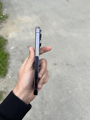 simsiz: IPhone 14 Pro, 128 GB, Deep Purple, Simsiz şarj, Face ID — 4