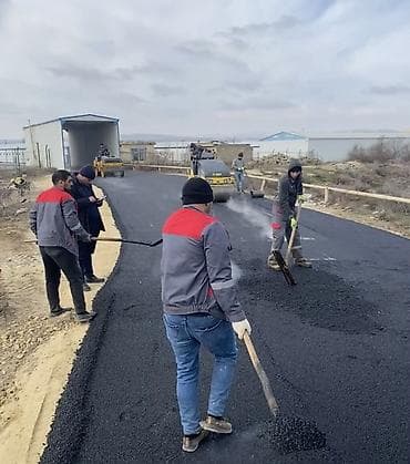 yeni ilə aid əl işləri: Asfaltlama xidməti - Hər ölçüdə ərazi üçün asfalt döşəmə: həyət, park — 5