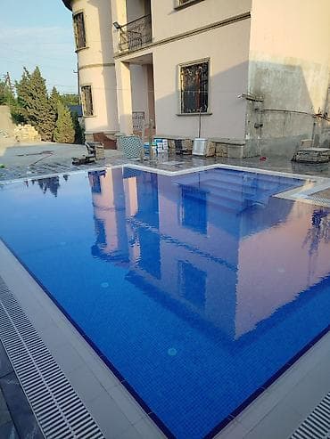 Электромонтажные работы: Hovuz tikintisi və quraşdırılması xidməti - Beton karkaslı, tam — 10