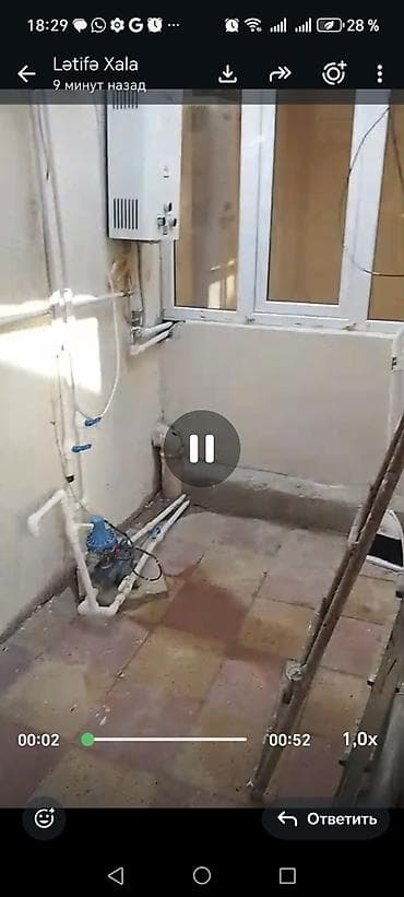gence ev: 2 otaqlı, 47 kv. m, Kredit yoxdur, Orta təmir — 2