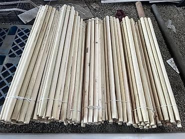 Bel sapı. Ağacdan hazırlanmış dairəvi çubuqlar - Material