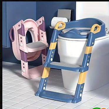 Унитазы для маломобильных людей: Uşaqlar üçün nərdivanlı tualet oturacağı Ünvan Q Qarayev metrosu — 7