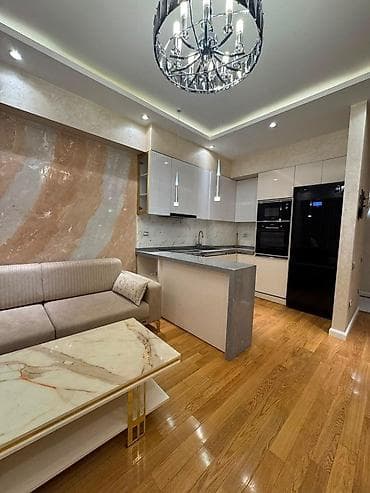 Mənzillər: İcarəyə verilir 3 otaqlı yeni tikili 107 m², Gənclik m. Kateqoriya — 2