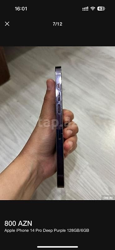iphone 6 es: IPhone 14 Pro, 128 GB, Deep Purple — 9