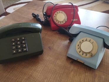 tuslu telefon 63000 nokıa: Stasionar telefon Simli, İşlənmiş, Ünvandan götürmə — 2