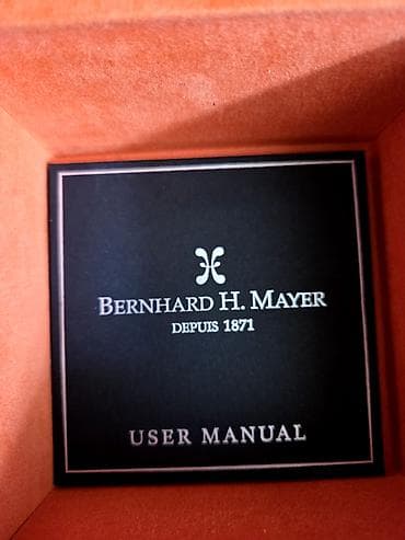 Смарт браслеты: Наручные часы, Bernhard Mayer — 1