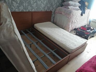 İşlənmiş, Təknəfərlik çarpayı, Bazasız, Matras ilə, Azərbaycan