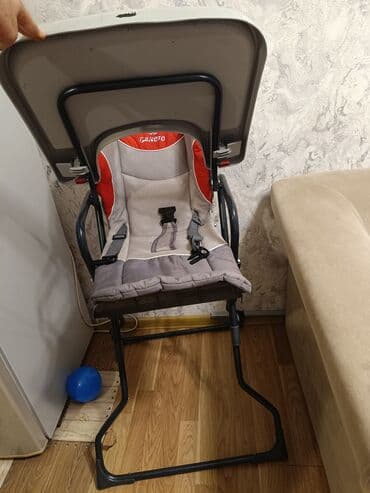 uşaq ucun yemek stolu: Uşaq yemək stulu – Benevo (logo üzərində “Benevo” yazısı görünür) - — 4