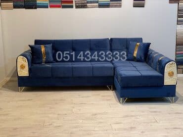 кожаный диван: Угловой диван, Нераскладной, Без подьемного механизма, Велюровая ткань, Нет доставки — 2