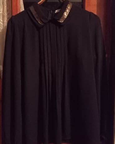 женские черные рубашки: Serpil. Şifon kofta — 2