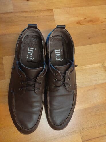 Ботинки: "İnci" kişi ayaqqabısı - Model: mokasin/loafer - Rəng: tünd qəhvəyi - — 2