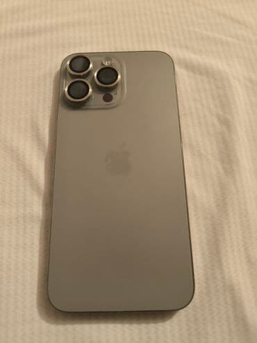 dubayda iphone 16 pro max qiymeti: IPhone 15 Pro Max, 256 GB, Natural Titanium — 2