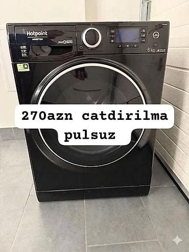 Hotpoint Ariston önyükləməli paltaryuyan maşın - Yük tutumu: 6 kq - lalafo.az -da Hotpoint Ariston önyükləməli paltaryuyan maşın - Yük tutumu: 6 kq -