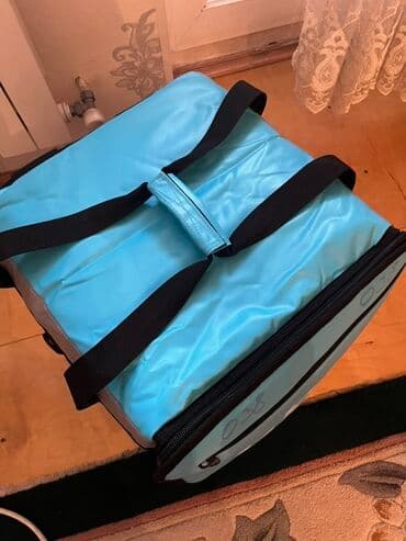 wolt cantaları: Wolt Partner izotermal çatdırılma çantası - Rəng: açıq mavi, Wolt — 2