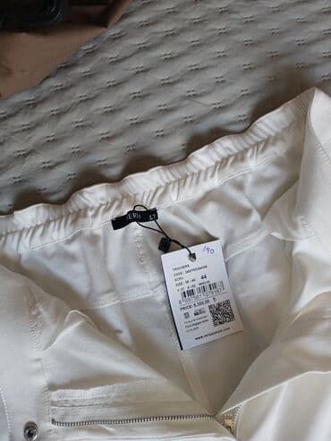 ağ sarucka: Şalvar, Vero Moda, 2XL, rəng - Ağ — 3