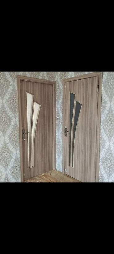 qapi dekoru: Məhsul: Daxili otaq qapıları – dekorativ şüşəli model Xüsusiyyətlər — 2