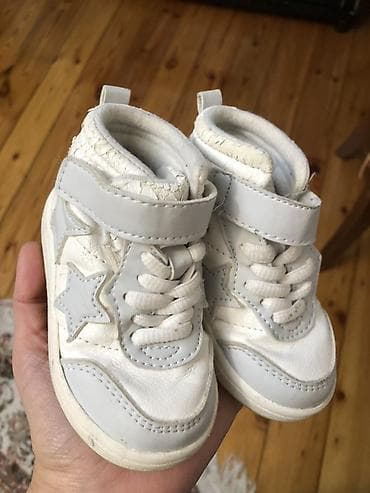 Rəng - Ağ Krossovkalar, Ölçü: 19, Uniseks