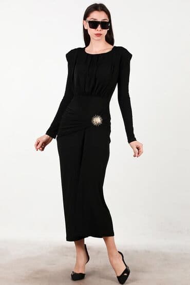 Plaşlar: Ziyafət donu, Maksi, Zara, S, M — 4