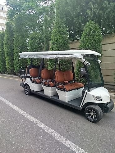 brabus disk: Elektrikli 6+2 yerlik tur avtomobili (golf kar) - Uzun baza, 3 cərgə — 3