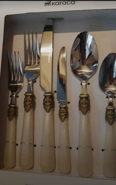 işlənmiş diktlər: Karaca firmasi. Yeni. 36 parca. 6 neferlik. hediyye alinib islenmiyib — 3