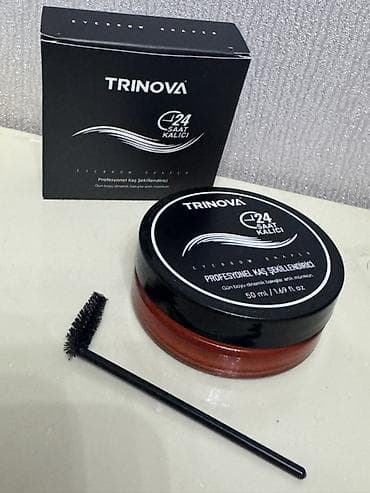 Bədənə qulluq: Orijinal Trinova Professional Qaş Şəkilləndirici Gel – 24 saat qalıcı — 3