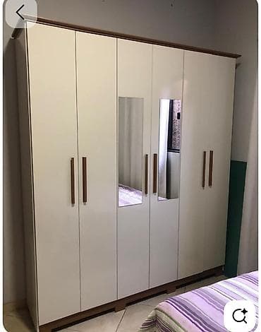 Yeni, 6 qapı, Güzgülü, Ağ, Taxta, Açılan, Düz dolab lalafo.az -da Yeni, 6 qapı, Güzgülü, Ağ, Taxta, Açılan, Düz dolab