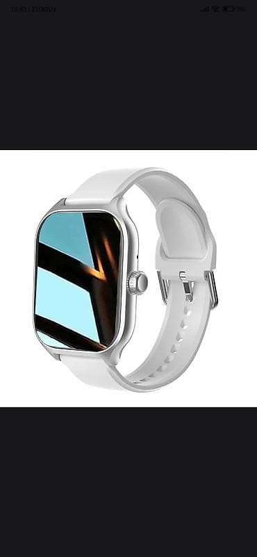 Yeni, Smart saat, Smart, Sensor ekran, rəng - Ağ