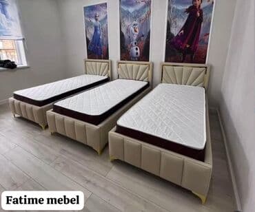 temir kravat: Yeni, Təknəfərlik çarpayı, Bazasız, Matras ilə, Siyirməsiz — 1