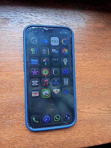 iphone x qiymət: IPhone 14, 128 GB, Mavi, Simsiz şarj, Face ID — 8