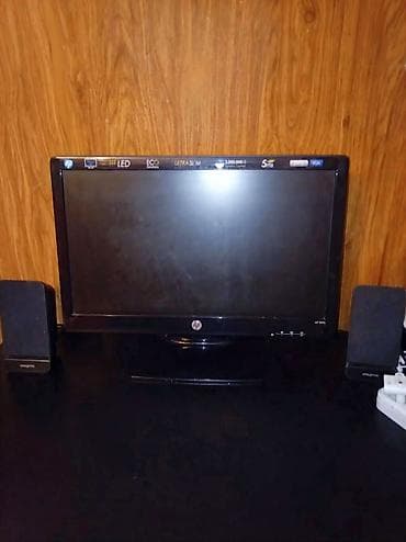 komputer notebook: HP masaüstü kompüter dəsti Tərkib: - HP 20" LED monitor (HP 2011s) — 2