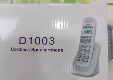 3 simli telefon: Stasionar telefon Simsiz, Yeni, Ünvandan götürmə, Pulsuz çatdırılma, Ödənişli çatdırılma — 5