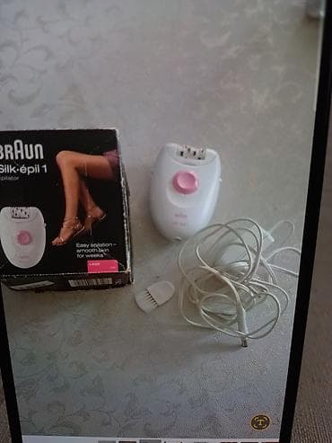 Braun Silk-épil 1 epilyator Xüsusiyyətlər: - Model: Braun Silk-épil 1