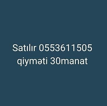 50 qepik: Satılır qiyməti 30manat 0553611505 — 1